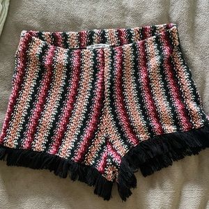 Zara high waisted stretchy shorts